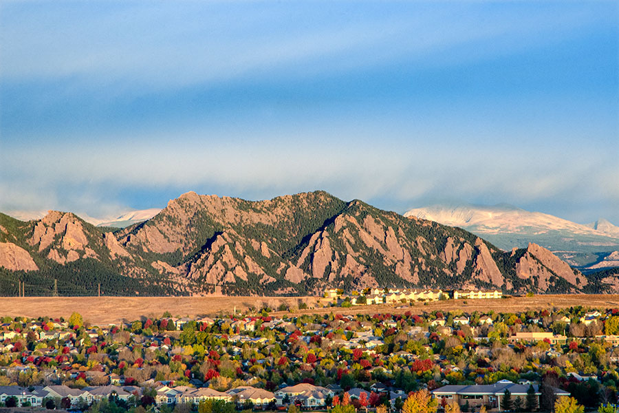 Boulder Flatirons