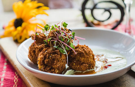 Cactus and Corn Fritters by Zolo Grill